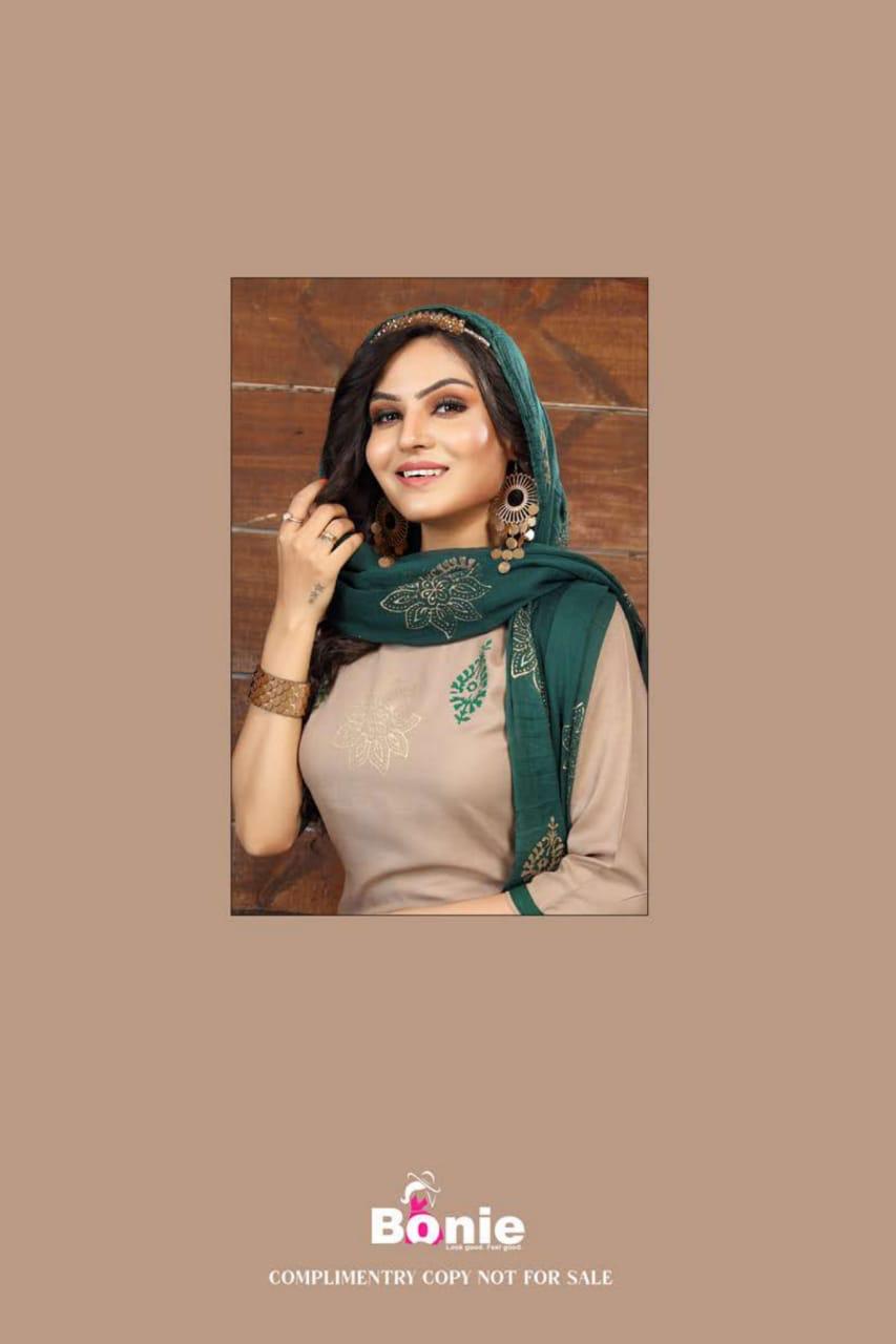 Bonie Aanandi 1 Latest Fancy Casual Wear Rayon Designe Readymade Collection